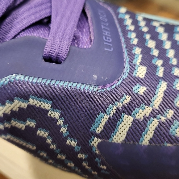 Adidas Mens D.O.N. Issue 4 Donovan Mitchell Purple Sneakers Shoes Size 8 - Picture 5 of 10